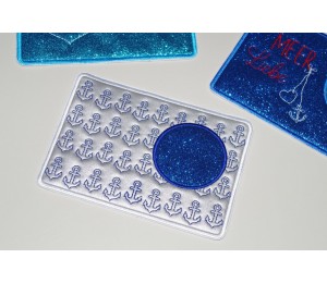 Stickserie ITH Mug Rugs - Maritim 1